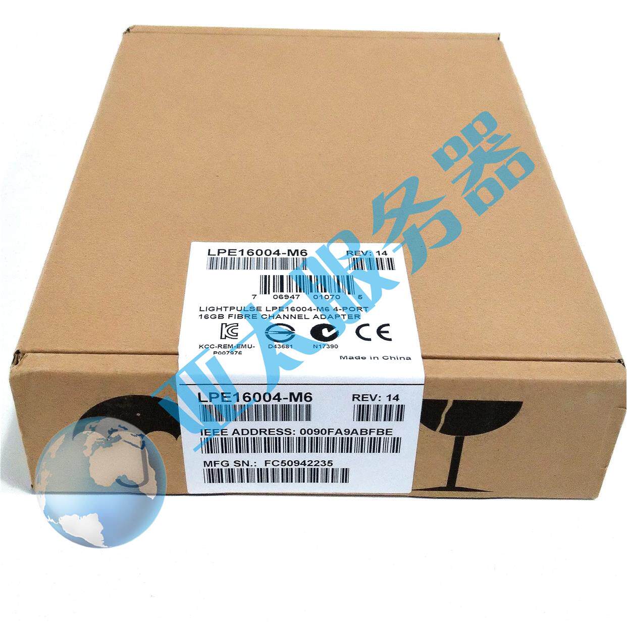 议价原盒 LPE16004-M6 16GB 四端口 PCI-E 光纤HBA卡 同QLE2964
