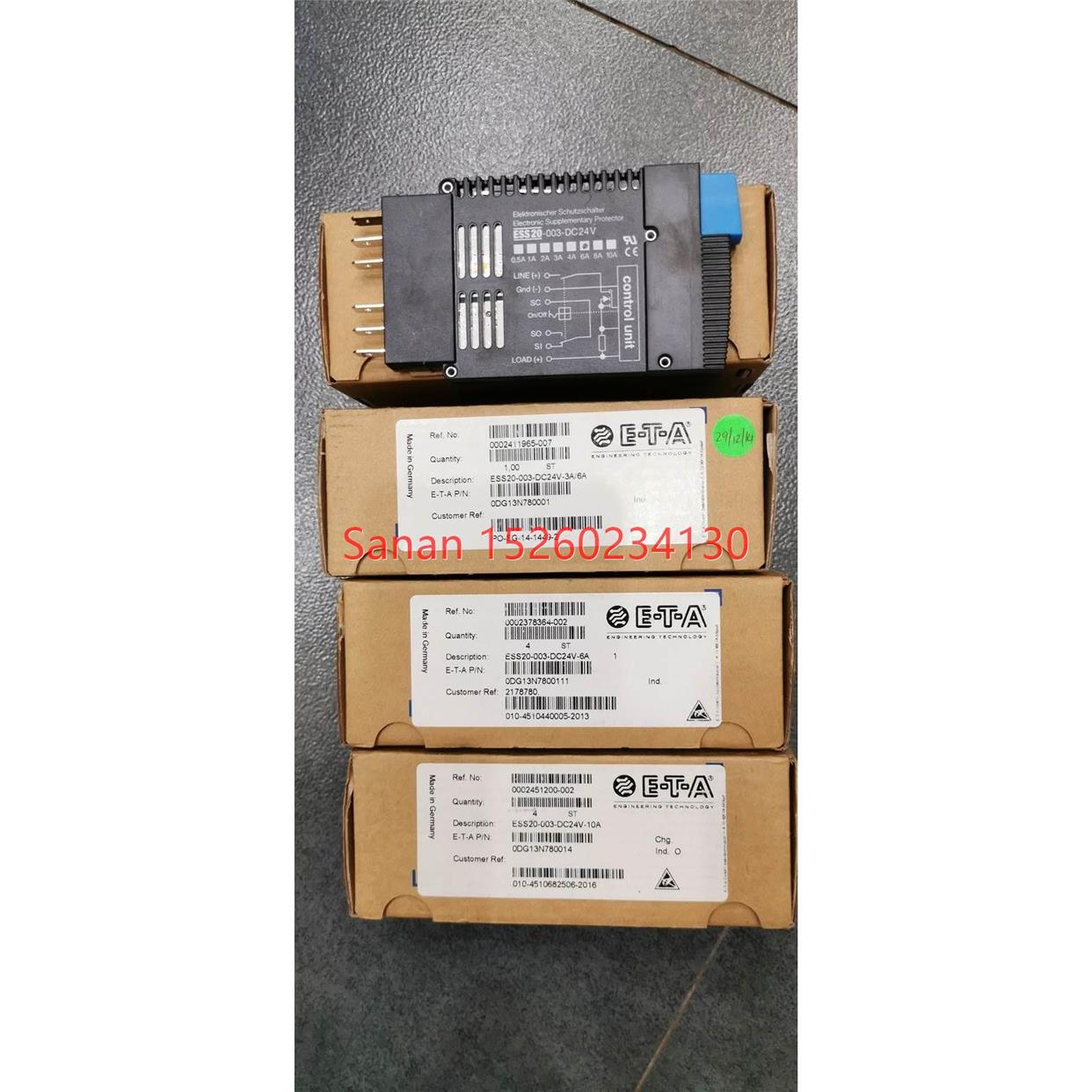 议价ESS20-003-DC24V-6A SB-S11-P1-01-1-1A ETA开关