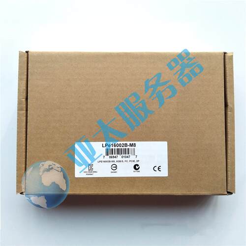 议价 EMULEX LPE16002B-M8 16GB 双通道 FC HBA卡 16G双口