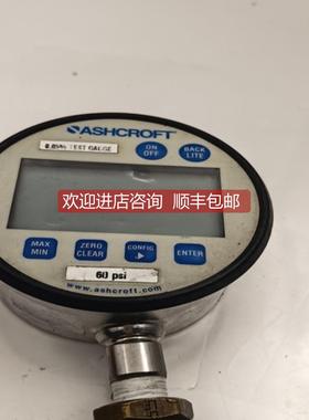 询价雅斯科Ashctoft数字压力表302089SD02L60#