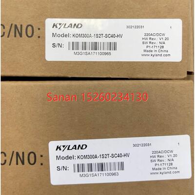 议价东土Kyland KOM300A-1S2T-SC40-HV工业光纤收发器