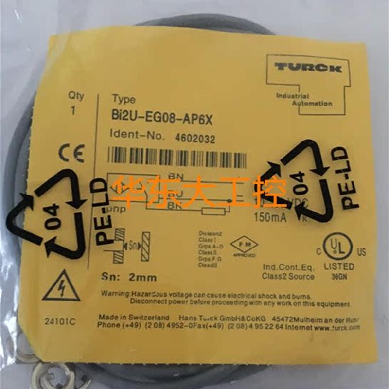 议价TURCK接近开关BI2U-EG08-AP6X BI2U-EGO8-AP6X传器