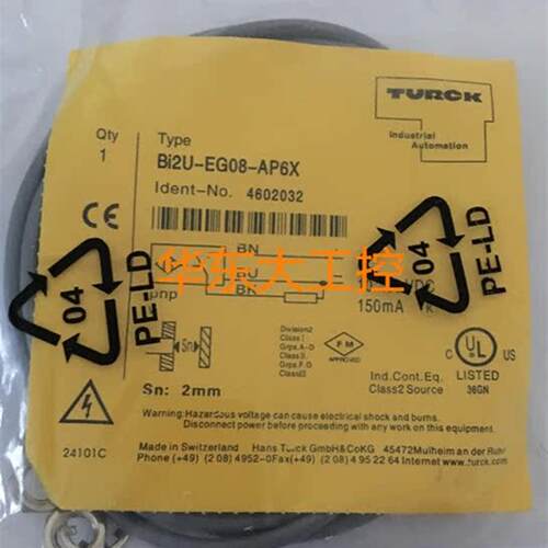 议价TURCK接近开关BI2U-EG08-AP6X BI2U-EGO8-AP6X传器