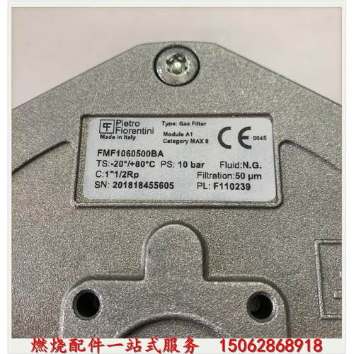 议价FMF1060500BA菲奥Pietro Fiorentini DN40口径燃气过滤器直