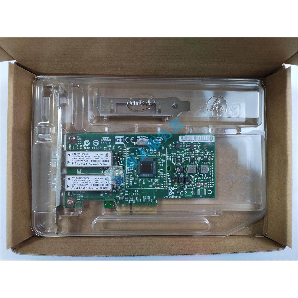 议价 IBM intel 双口千兆光纤网卡 82571GB EXPI9402PF