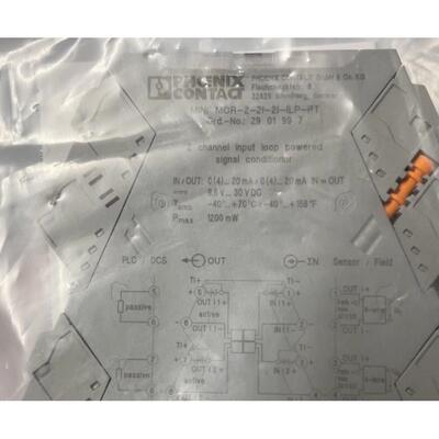 议价菲尼克斯隔离器 2901997 Mini mcr-2-2i-2i-ilp-pt 隔离放大