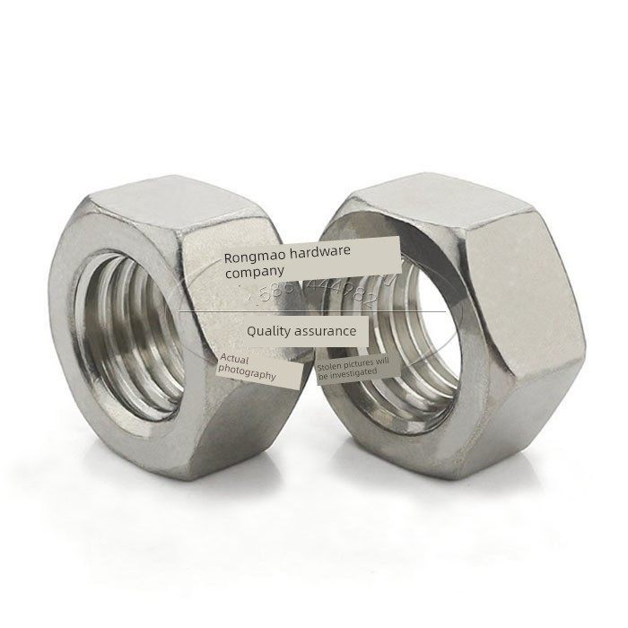 30螺4不锈钢螺母六角帽 丝帽M1.6M2M3M4M5M6M8M0M12M螺14M161-33