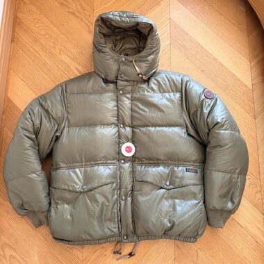 RL老款加厚高蓬松户外运动连帽羽绒服服外套