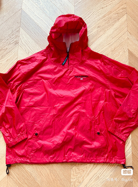 RL老款sport尼龙windbreaker套头外套