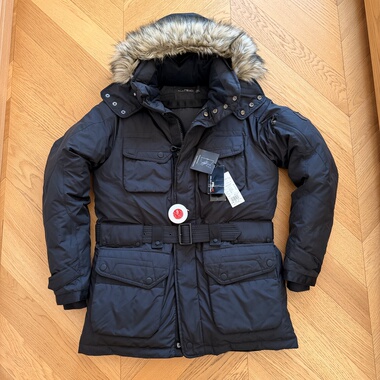 RL老款RLX高端运动系列户外猎装重磅加厚羽绒服大衣外套