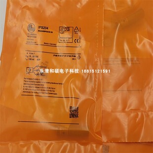 电感式接近开关IFS204四针插头PNP常开传感器IFB3004BBPKG/US-104