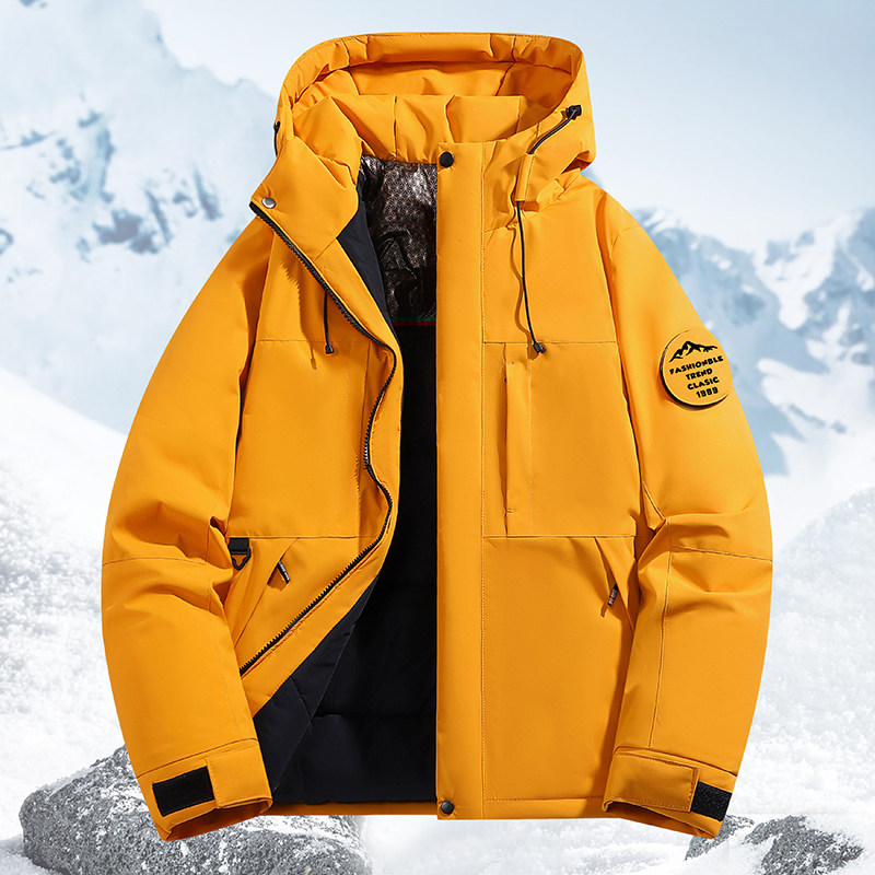 骆驼同款绵羊毛棉衣石墨烯棉衣情侣冲锋衣棉衣防风防水加厚登山服