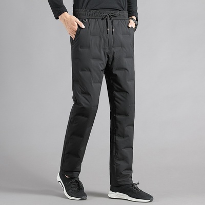 波士顿官方旗舰店加厚羽绒裤男款