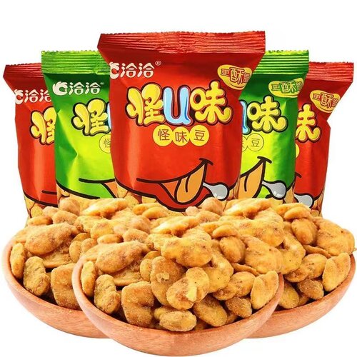 80g*10袋怪味豆洽洽多口味批发