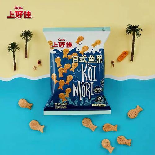 上好佳日式鱼果海苔休闲