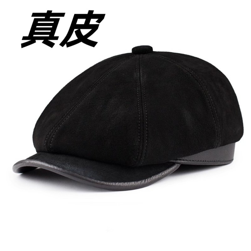 真皮羊皮韩版复古贝雷帽画家帽鸭舌八角帽子女男士秋冬季男款潮,服饰配件/皮带/帽子/围巾,帽子,淘宝优惠券,粉丝福利购,淘宝优惠卷
