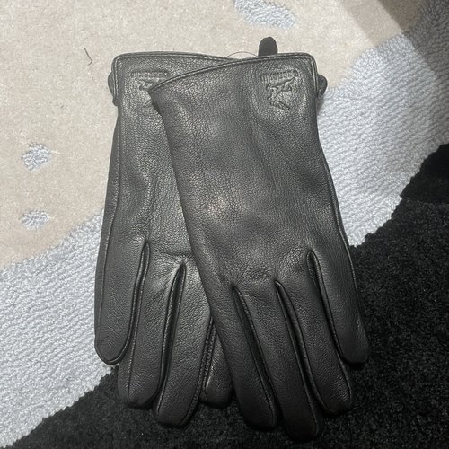 蒂羽森男士鹿皮分指手套