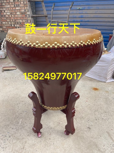 花盆鼓16寸18寸20寸花盆鼓60CM牛皮鼓可定制