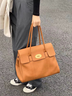 CHELSEA-头层牛皮单肩大容量通勤包女包托特包腋下包单肩包律师包