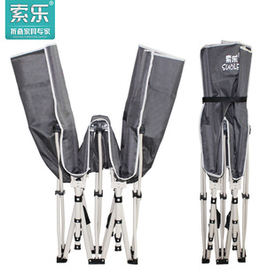 索乐折叠床单人家用午睡午休成人简易办公室行军R床躺椅多功能便