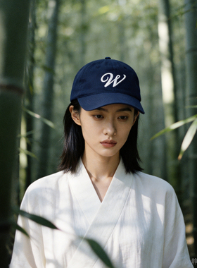 半庭·Wilson 威尔胜 字母 棒球帽 男女同款 鸭舌帽  韩国代购