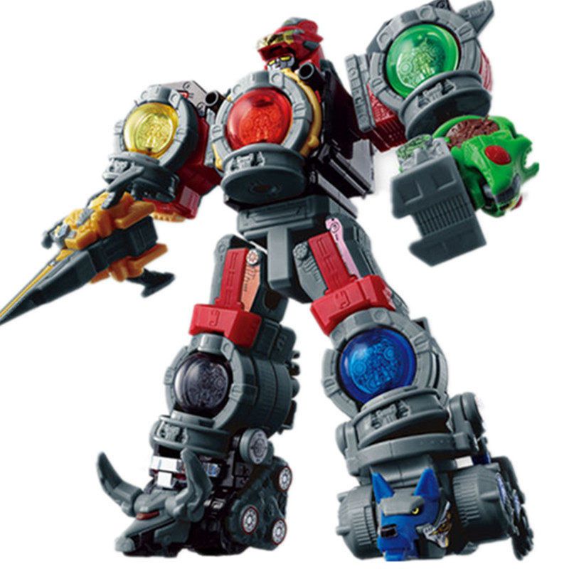 新款神兽大合体变形机器人金刚变身百变组合男孩玩具小学男生礼品