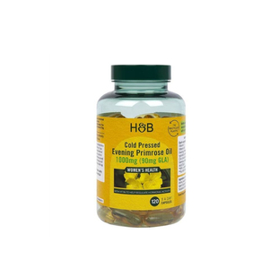 清仓特英国HB荷柏瑞月见草胶囊1000mg含量120粒有效期26年2月