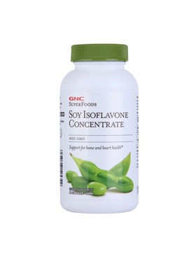 GNC健安喜浓缩大豆异黄酮胶囊50mg90粒有效期28年5月