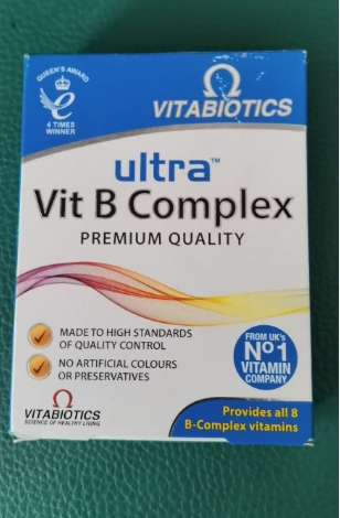 【清库存26年2月】英国Vitabiotics薇塔贝尔复合维生素B族60粒