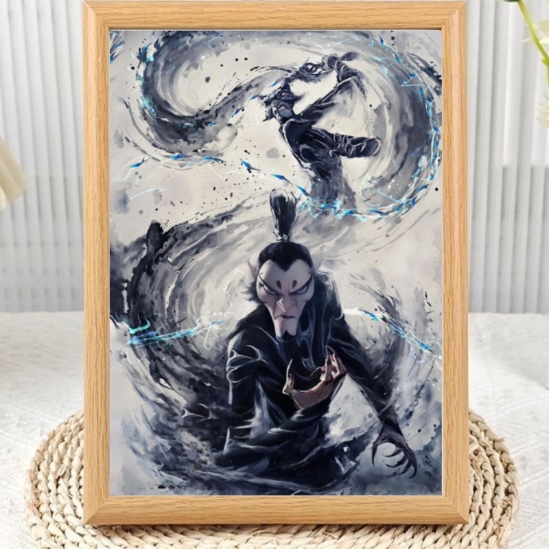 哪吒之魔童闹海敖丙申公豹相框