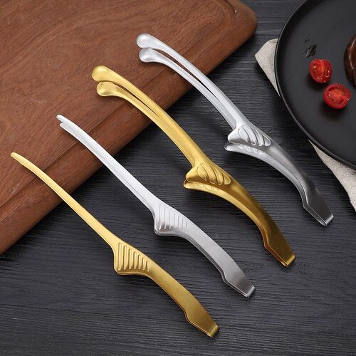 韩式烤肉夹304不锈钢食品夹商用