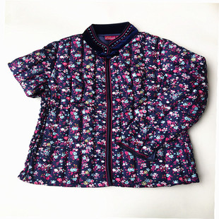 雪银狐羽绒服内胆女士秋冬中式修身长袖轻薄保暖防寒花色羽绒内衣