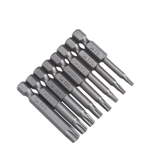 六角型梅花批头T20电动螺丝刀手电钻风批起子强磁米字批批头套装