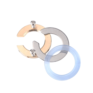 水龙头防松动螺母洗菜盆面盆冷热固定配件安装紧固螺丝管铜帽接头