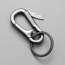 简约拆快递小刀子 腰挂钥匙扣挂件汽车链锁匙圈环书包挂饰 男士