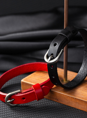复古风牛皮手环创意时尚百搭