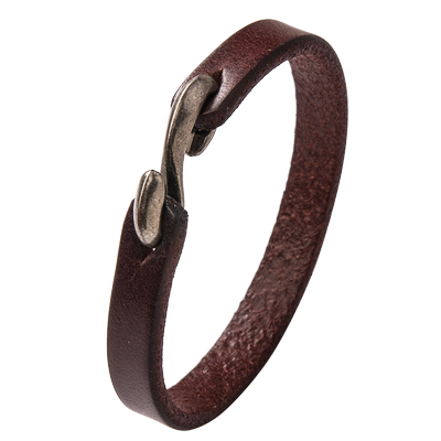 简约牛皮手链创意个性复古风手镯