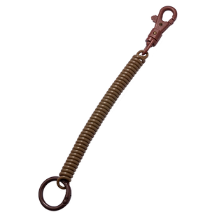 弹簧绳伸缩钥匙扣挂件防丢手环汽车钥匙链圈环简约男女士包包挂饰