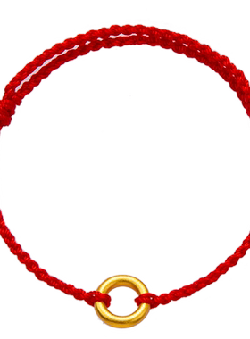 平安扣手链脚链男女简约情侣手绳