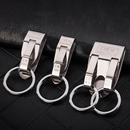 不锈钢经典 腰挂钥匙扣创意汽车钥匙圈环 系列 穿腰带皮带男士 博友
