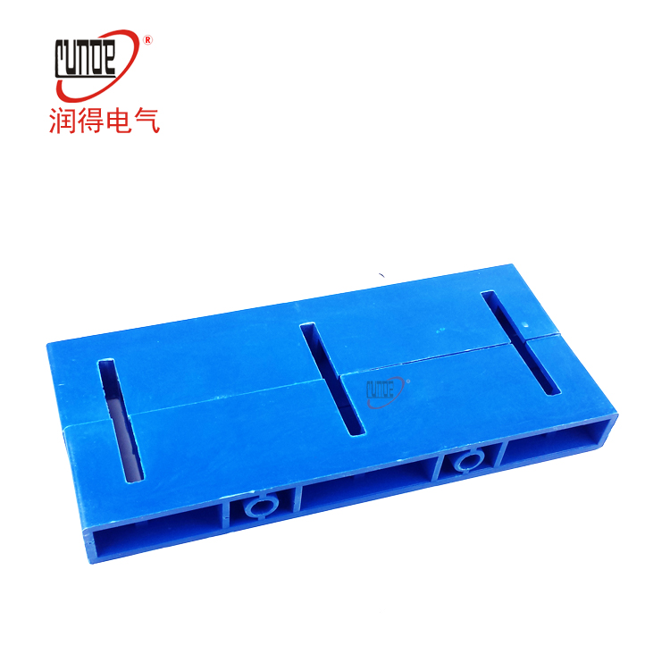 AMJ2单母线框JK屏用母线框绝缘框母线排间距110mm母线夹蓝色