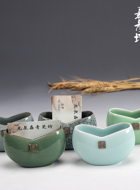 龙泉青瓷商务风礼品架高档名片夹