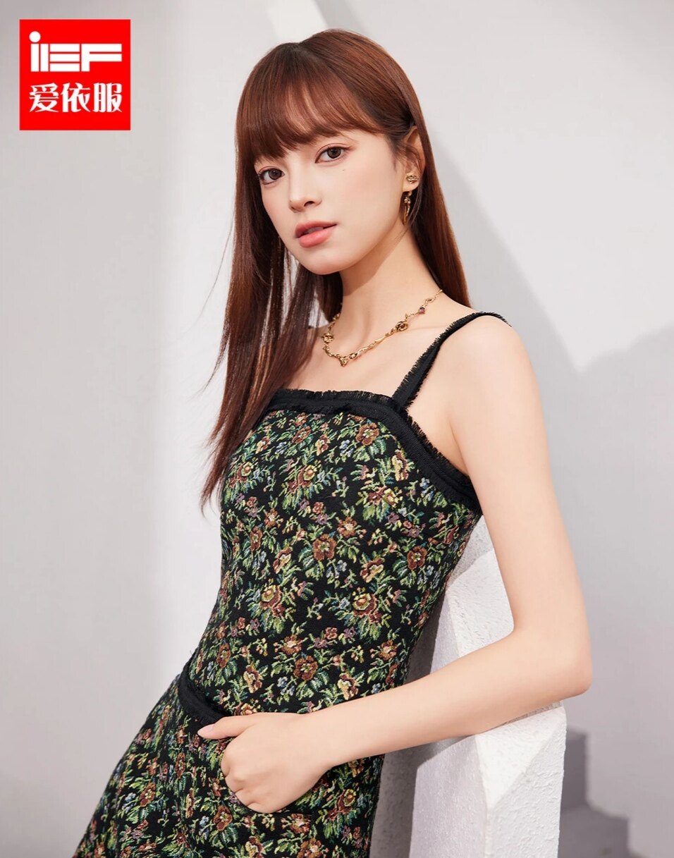 IEF/爱依服套装2025夏法式名媛淑女气质时尚显瘦上下套裙
