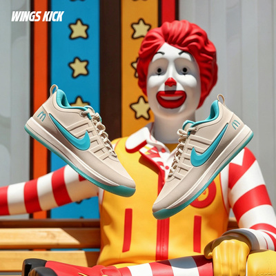 Nike/耐克 BOOK 2 布克二代麦当劳联名款实战篮球鞋 IR6445-100