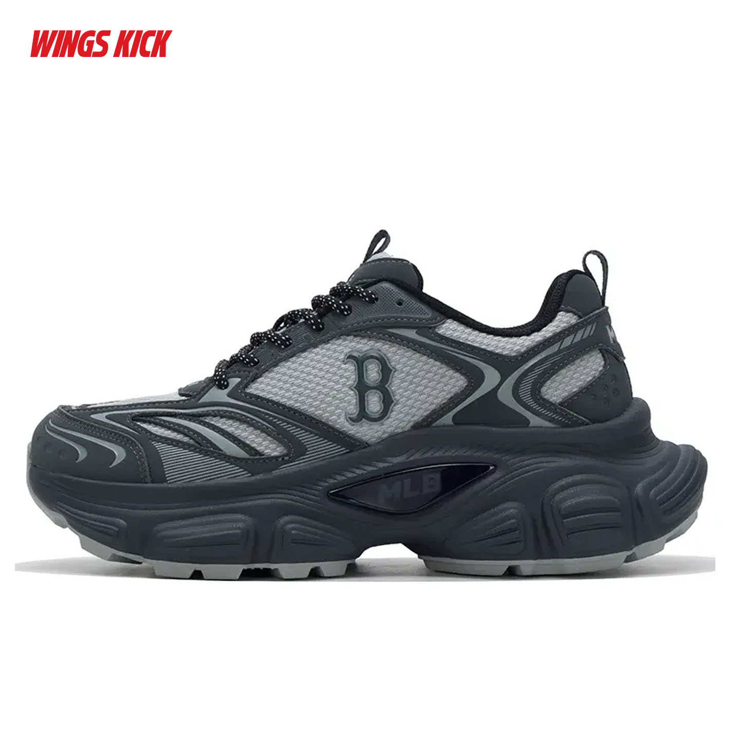 MLB WINNER CHUNKY NB 男女情侣老爹鞋 3ASHW015N-43GRS