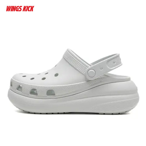 Crocs卡骆驰 经典泡芙Clog 夏季户外厚底女鞋洞洞鞋 207521-1NK