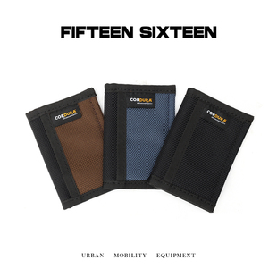 Fifteen Sixteen弹道尼龙卡包防盗刷超薄随身便携磁吸4卡位基础款