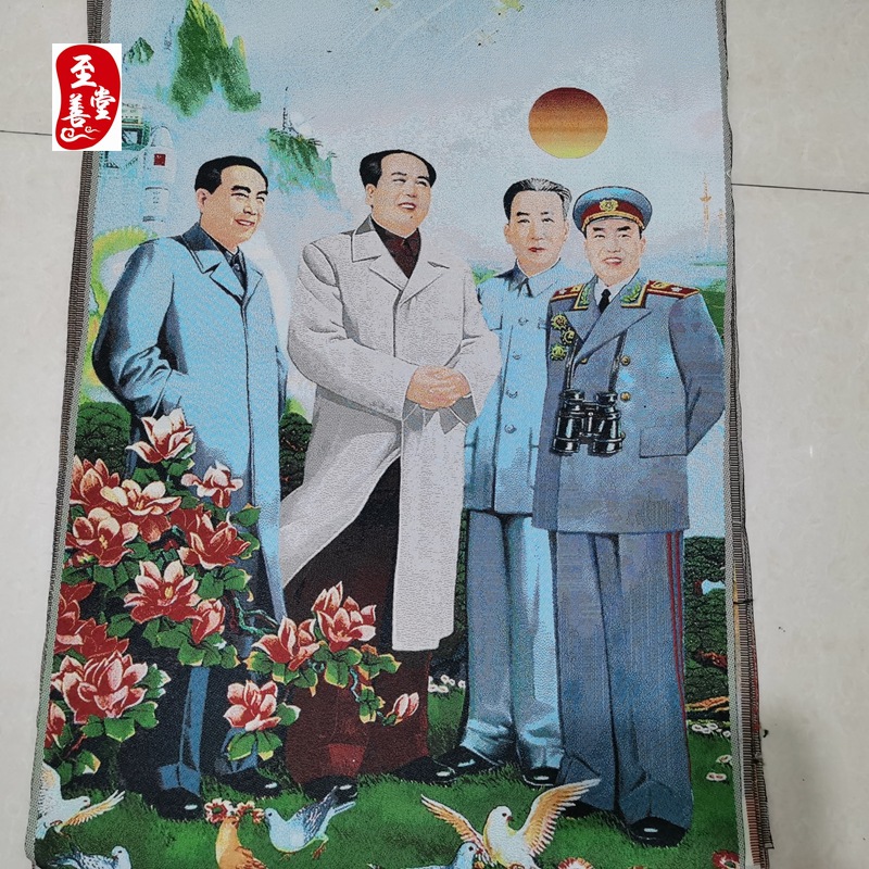 红色怀旧收藏地摊网红货源刺绣织