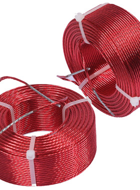 0.6mm*7音响分频器电感线圈七芯多股4N无氧铜空芯0.5mm- 0.45mm*7