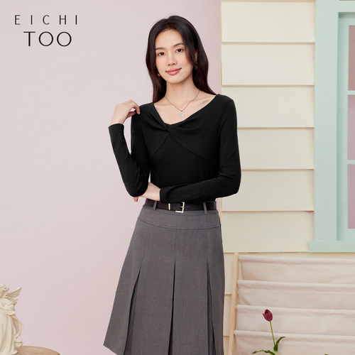 爱居兔经典时尚设计感打底衫